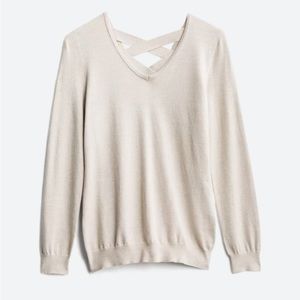 Love Ellie, Mia back detail sweater.
